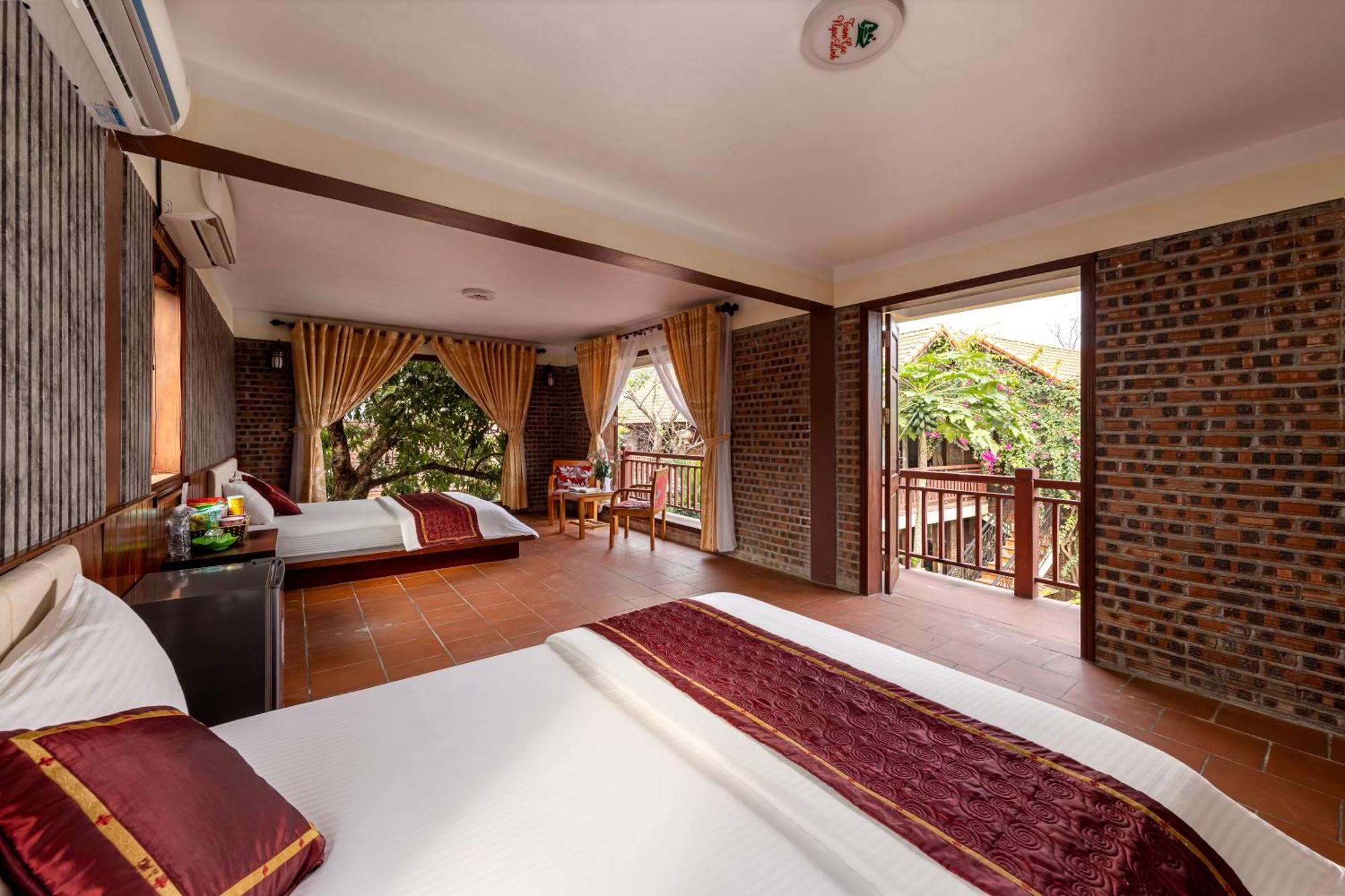 Tam Coc Ngoc Linh Bungalow Ninh Binh Bagian luar foto